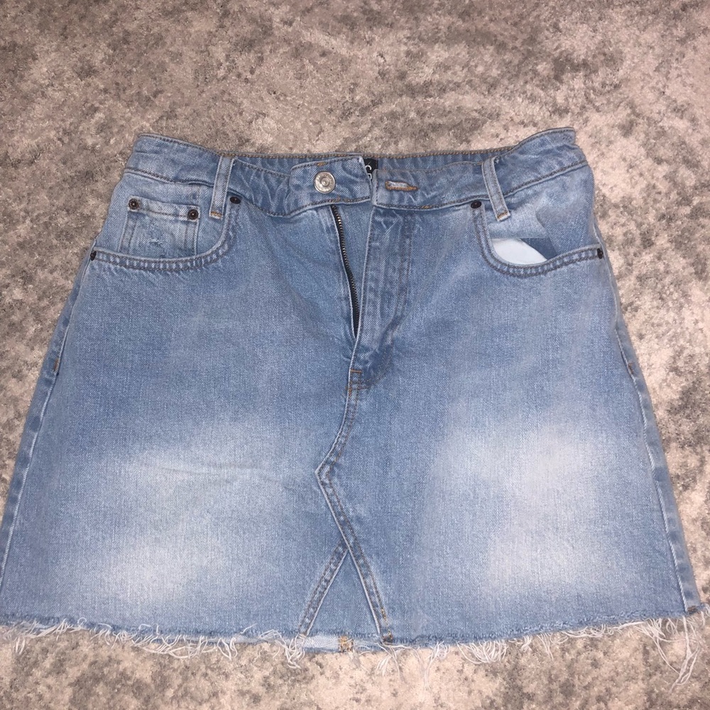 Denim skirt
